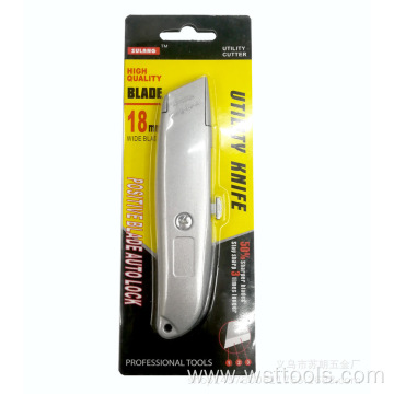 Aluminum Shell Retractable Box Cutter